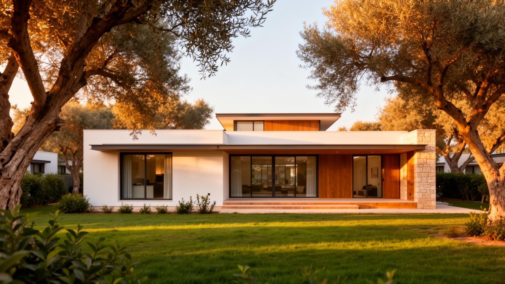 Kibbutz Na'an private house exterior